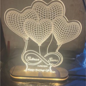 Customized Balloon Night Lamp / Acrylic Led Stand / PP-01020