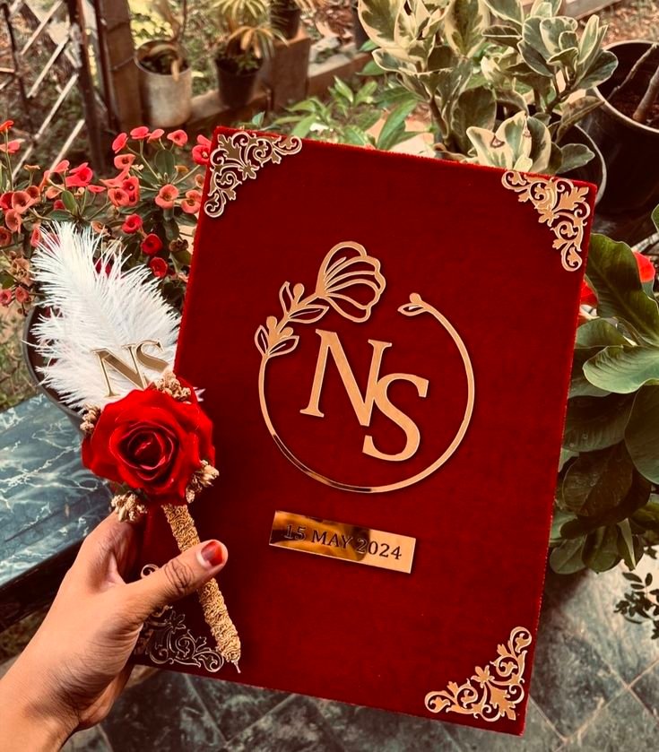 Nikah Booklet Red Velvet