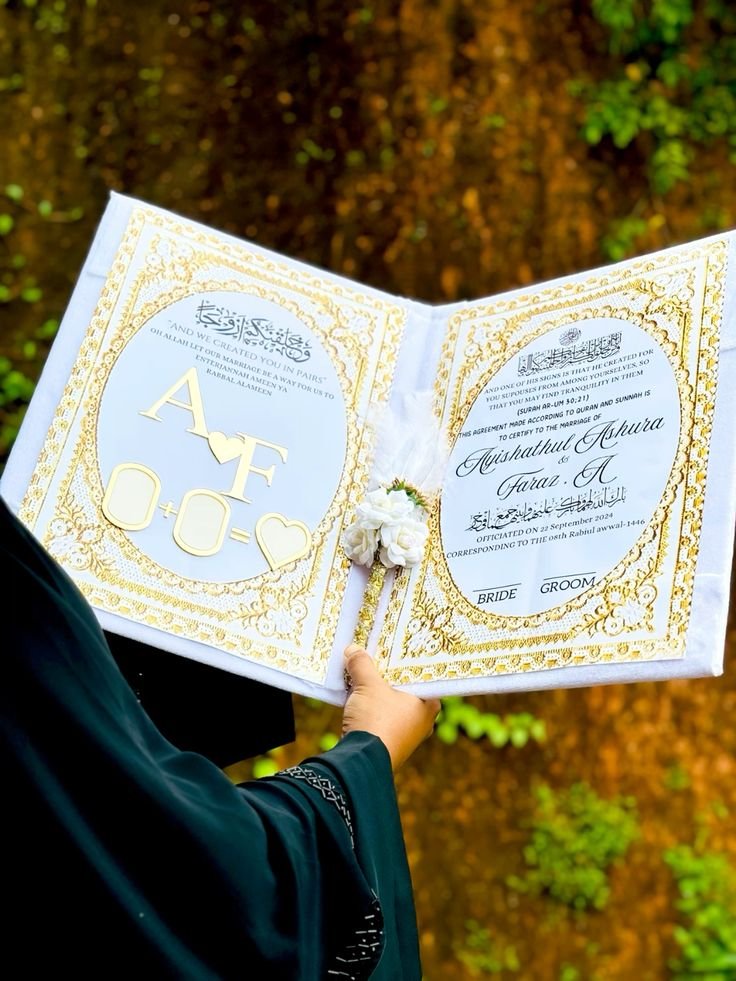 Nikah Booklet White - Image 2