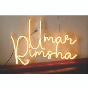 Customized Neon Name / Warm White Neon Light